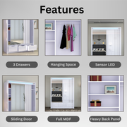 Elara Sliding Door Wardrobe
